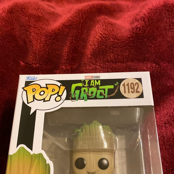 ⭐️4/$36⭐️ Groot in Onsie #1192 Funko Pop! I am Groot - Picture 2 of 5